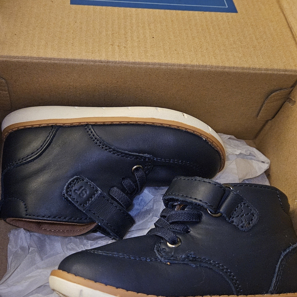 Stride Rite Navy Blue Kids Sneakers